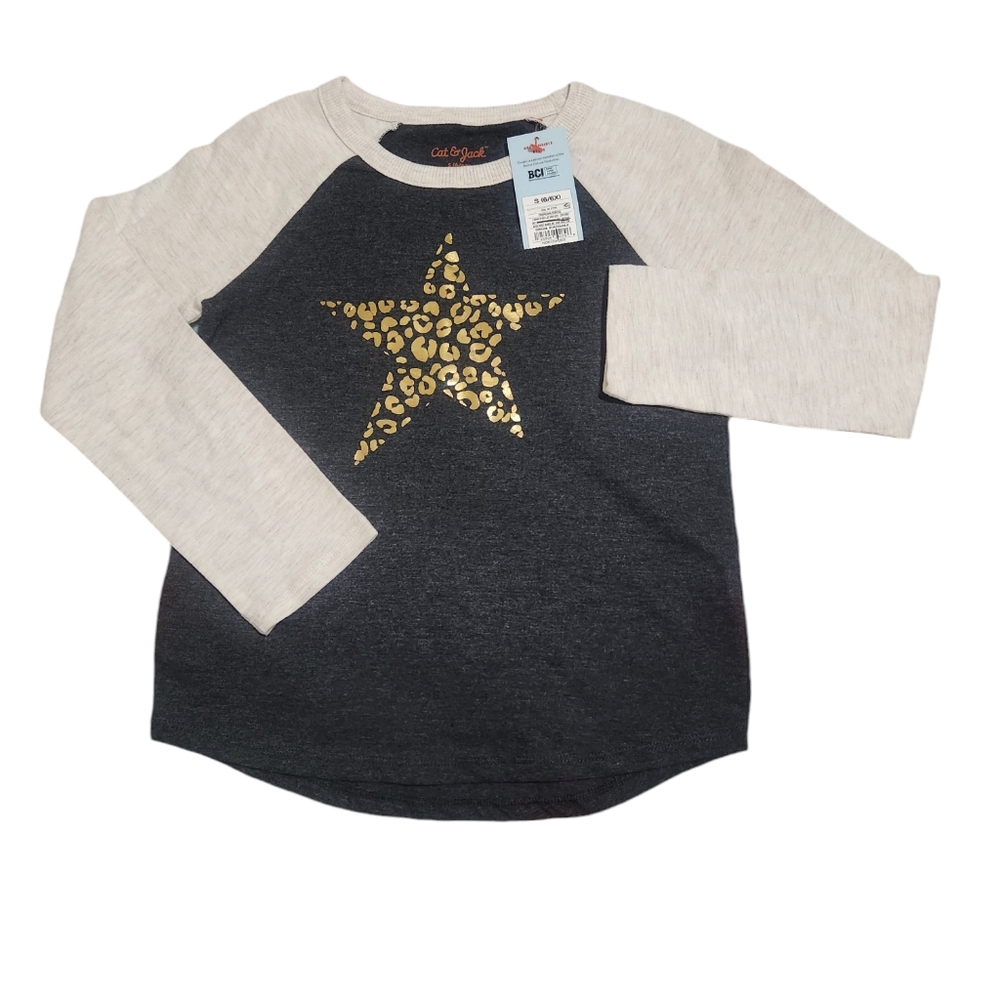 Cat & Jack Long Sleeve Girls NWT Shirt